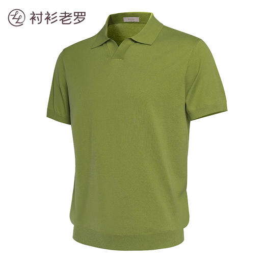 [如新系列] 断码清仓精梳棉针织Polo衫237X0S601S 商品图4
