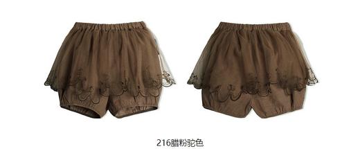 jnby  23年秋款  网纱短款腰裙  YN8E11020 商品图8