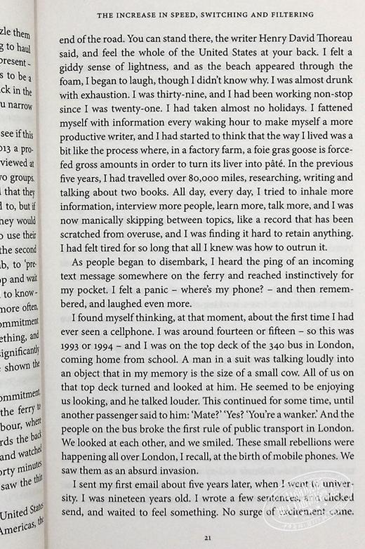 【中商原版】约翰 哈里 偷来的注意力 为什么你不能集中注意力 Stolen Focus Why You Cant Pay Attention 英文原版 Johann Hari 商品图7