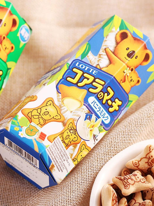 乐天小熊仔饼香草味37g 商品图0