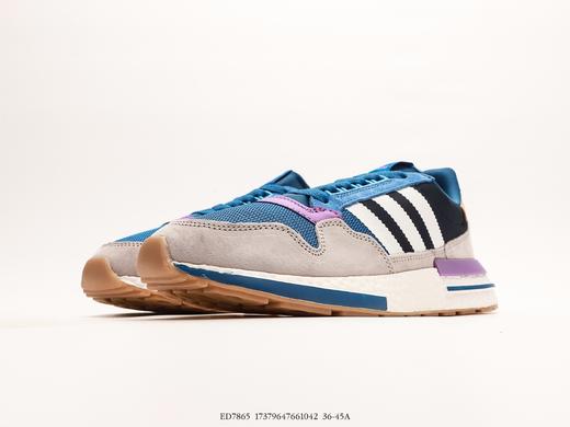 阿迪达斯Adidas ZX RM Boost OG爆米花百搭复古慢跑鞋EB7865男女鞋 商品图4