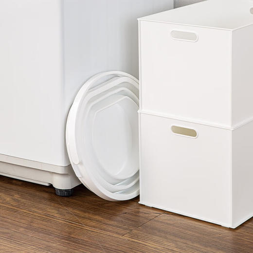 折叠水桶10L 白色 DY04 商品图1