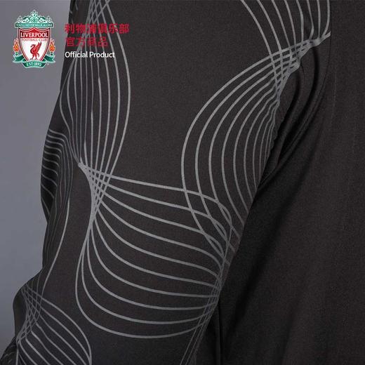 利物浦俱乐部官方商品 |黑色运动速干长袖T恤跑步足球球迷 商品图3