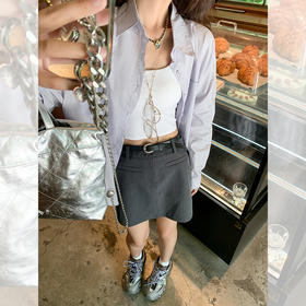 <曾小咸推荐>【灰色童话】灰色短裙