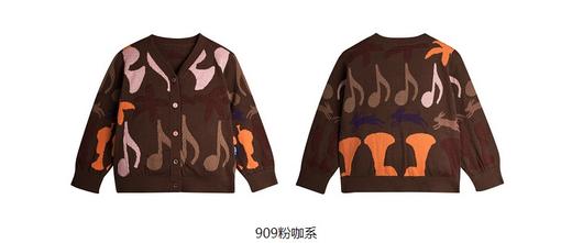 jnby  23年秋款  撞色吸睛短款开襟针织衫 YN8311370 商品图11