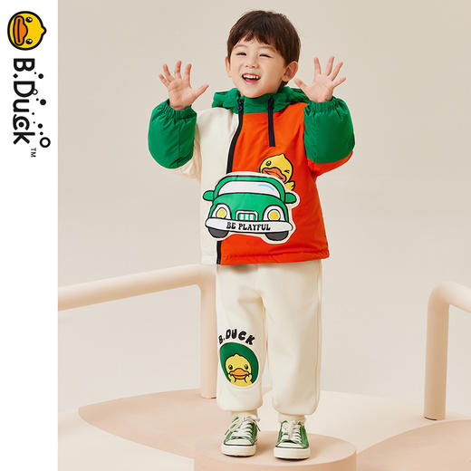 B.DUCK小黄鸭童装冬季男童羽绒服90-130 BF5416063 商品图3