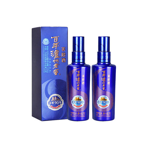 【特邀专享】百年泸州老窖窖龄酒90年125ml*2 泸州老窖官方旗舰店 商品图0