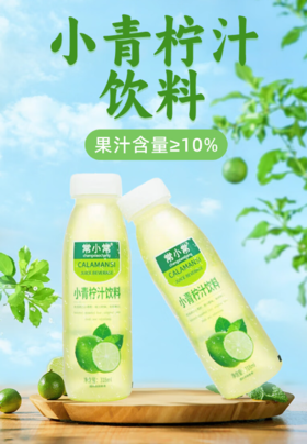 常小常小青柠果汁饮料318ml