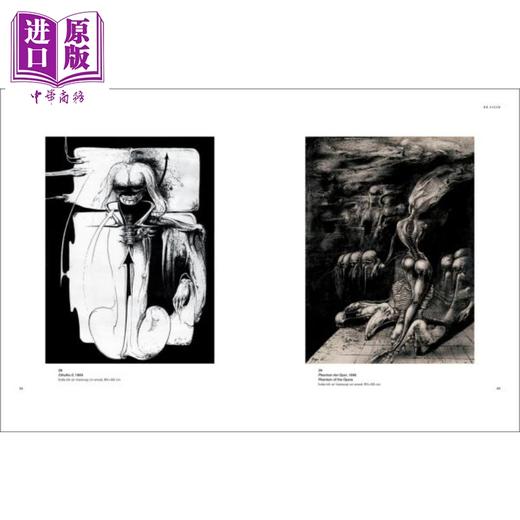 【中商原版】HR Giger:  The Oeuvre Before Alien 进口艺术 汉斯鲁道夫吉格尔：《异形》之前的作品 1961–1976 商品图1