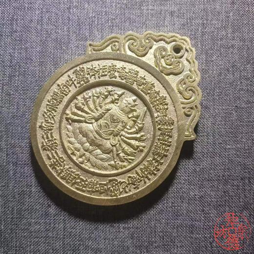 古法文创铸币准提姆镜（中）QQH62 商品图2