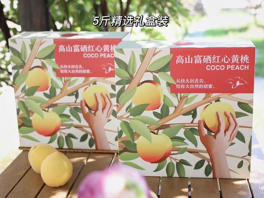 炎陵高山黄桃/4-4.5斤至尊桃王 商品图1