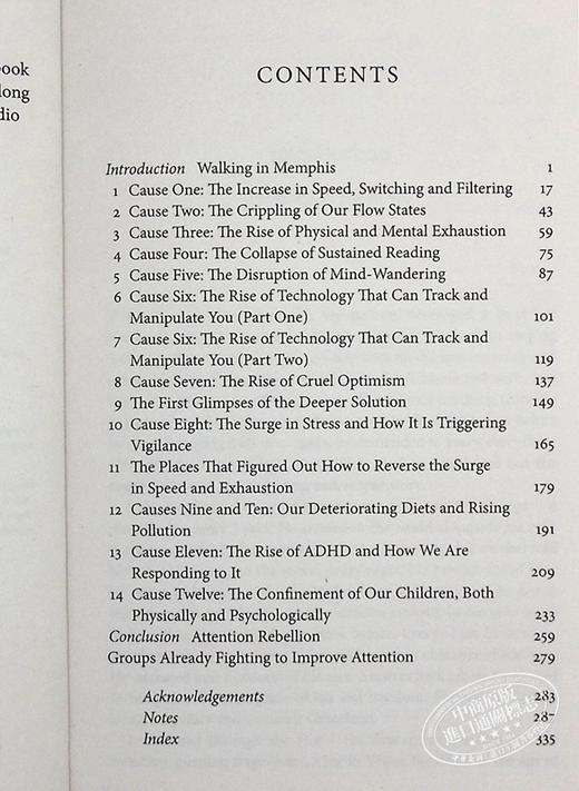 【中商原版】约翰 哈里 偷来的注意力 为什么你不能集中注意力 Stolen Focus Why You Cant Pay Attention 英文原版 Johann Hari 商品图4