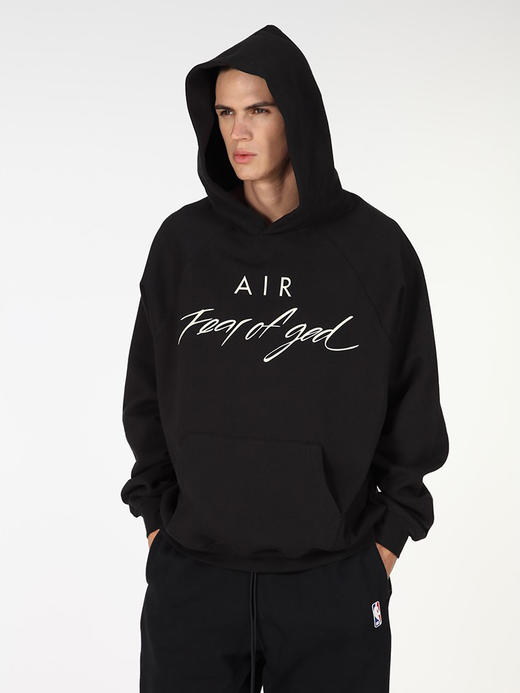 FG 潮牌宽松款 AIR双面针织 连帽套头卫衣/帽衫 Z-10963 商品图8