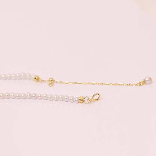 淡水珍珠项链 小米珠链 3-3.5mm白 107032 商品图3