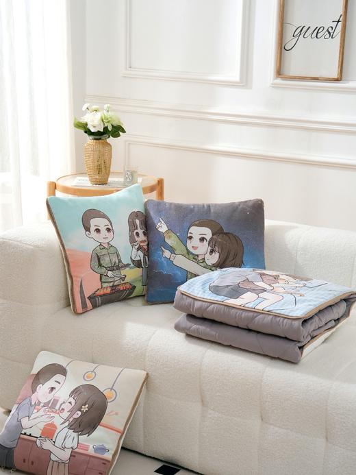 【小萌抱枕抱被只想系列】军恋陪伴系列抱枕、抱枕被送女友送家人 商品图13