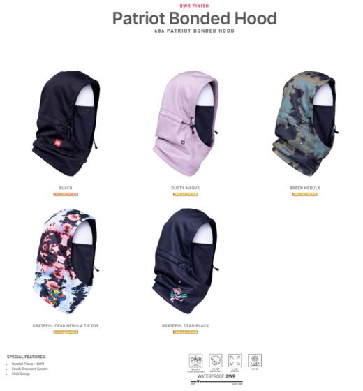 23/24 686护脸PATRIOT BONDED HOOD 商品图1