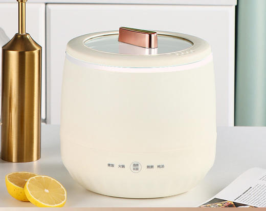 【元气小饭煲！多功能小型电饭煲】 宿舍家用煮粥煲汤电煮锅，不粘锅迷你电饭煲。一锅多用，轻松烹饪， 智能控温技术，自动保温，可拆卸内胆设计，方便清洗，解决了忙碌生活中的饮食问题。健康 商品图5