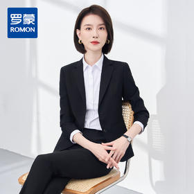 罗蒙四季款小西装外套女士商务通勤休闲百搭职业装单西服上衣外套女
