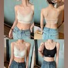 【冰淇淋三条带超薄文胸】2023夏季超薄无束缚文胸内衣 轻薄透气双T美背性感大露背bra 清凉丝滑 渡夏必备的冰皮𝐛𝐫𝐚～美背设计 三条弹力细带让后背可以更透气不闷汗 解开束缚 自在呼吸～ 商品缩略图0