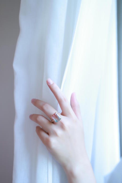 【清新】西瓜碧玺戒-CB12105077 商品图7