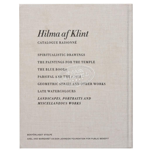 【中商原版】Hilma Af Klint Catalogue Raisonne Vol. VII 进口艺术 风景、肖像和杂项作品(1886-1940) 商品图1