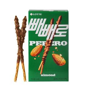 乐天派扁桃仁巧克力夹心棒32g/盒