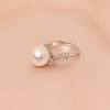 金18K海水珍珠戒指 11.5-12mm白 24933 商品缩略图2