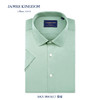 【绚丽净彩DP成衣免烫】占姆士男士新款短袖纯棉衬衫经典商务工装衬衣 商品缩略图1
