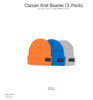 23/24 686帽CLASSIC KNIT BEANIE - 3 PACK 商品缩略图0