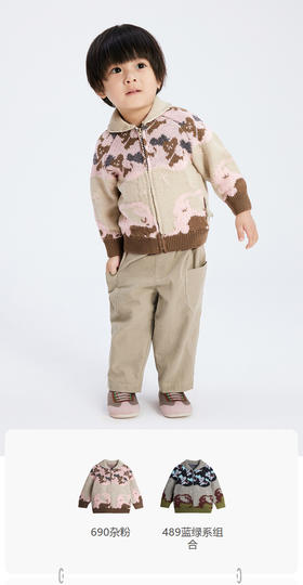 jnby  23年秋款  复古短款开襟针织衫  YN8310670