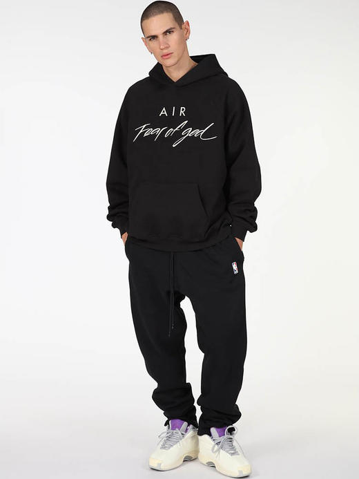 FG 潮牌宽松款 AIR双面针织 连帽套头卫衣/帽衫 Z-10963 商品图6