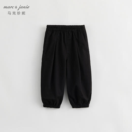 马克珍妮秋装新款 男女童纯棉束脚休闲裤 儿童运动裤231715 商品图1