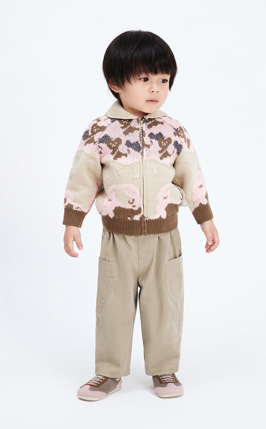 jnby  23年秋款  复古短款开襟针织衫  YN8310670 商品图3