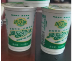米汁爽绿豆沙冰杯装300ml