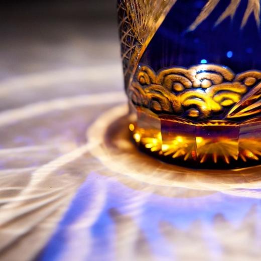 大英博物馆东瀛系列 富岳三十六景凯风快晴水晶玻璃斜身雕刻杯礼盒350ml 商品图3