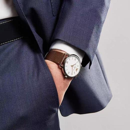 Armani阿玛尼手表男简约商务大气石英机芯男士腕表AR11173 商品图4