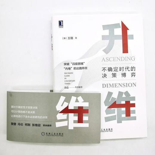 升维 不确定时代的决策博弈 王珞 著 管理 商品图1