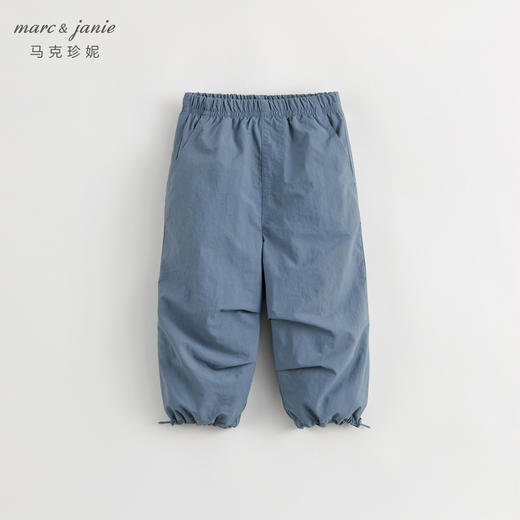马克珍妮秋装新款 男女童户外风降落伞裤 儿童束脚裤休闲裤231672 商品图2