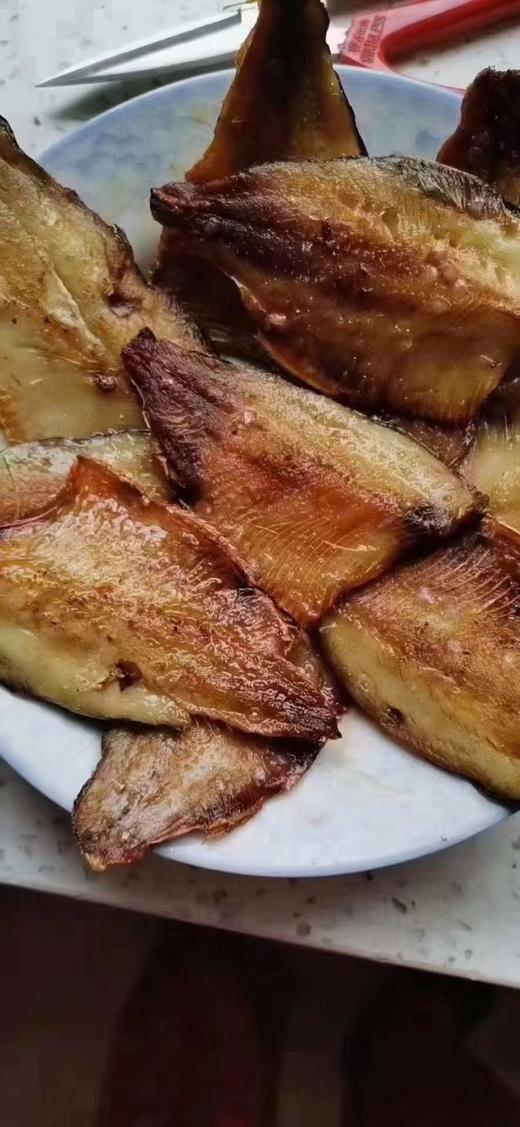 【大连知名特产】旅顺盐场老韩头，人送外号“鱼干王”，精选鲜鱼，用独特的方法晒出的鱼干，咸鲜适中，口感劲道，外干里嫩，鲜香美味。旅顺老韩头鳝鱼干/鲅鱼干/偏口鱼干，辽宁省内包邮 商品图11