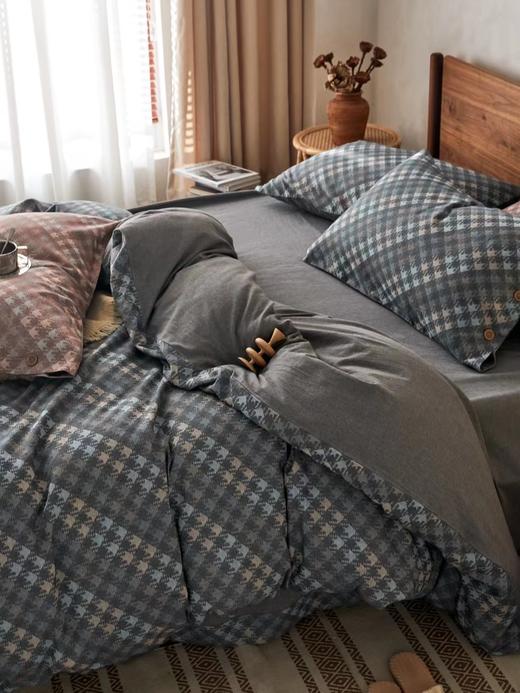 纯棉四件套老粗布纽扣 商品图6