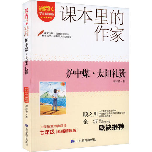 炉中煤·太阳礼赞 学生精读版 彩插精读版 商品图0