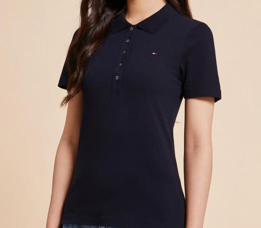 TOMMY Polo女  WW37823-DW5 .97% COTTON 3% ELASTANE 商品图1