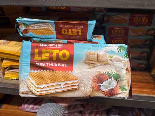 越南LETO威化饼干椰子味200g 商品图3