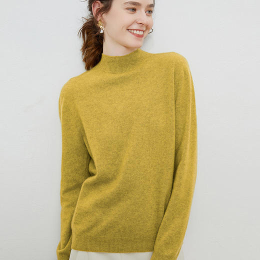 【听冬】冬季 中高领 羊毛衫 NJR1063 商品图5