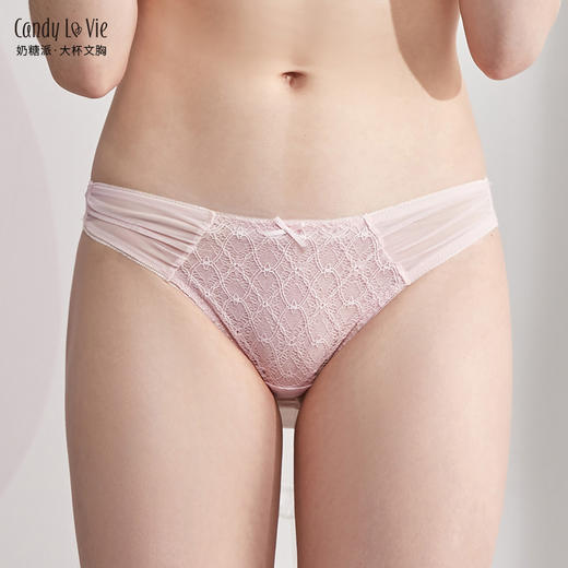 【断码福利，99元3件】奶糖派内裤舒适无痕轻薄透气纯棉蕾丝透气女生三角裤【非质量问题不退不换】 商品图2