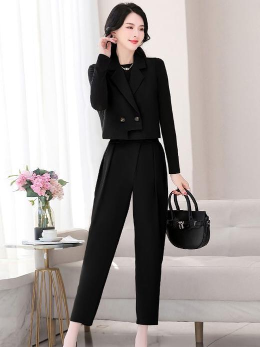 气质时尚潮流，修身显瘦哈伦裤三件套装裤HR-ODFN2279 商品图3