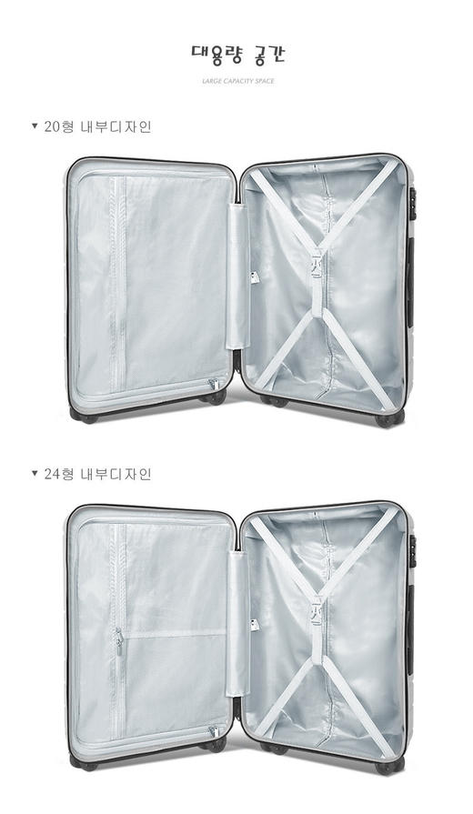 【NaviLeaf 纳威利拉杆箱】✅TSA海关密码锁安全可靠✅PC+ABS合金料，坚韧结实耐摔✅360°顺滑飞机轮，静音不卡轮✅超顺滑铝合金拉杆✅内里隔层功能齐全，出行方便。 商品图9