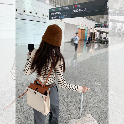 <曾小咸推荐>【简约条纹】针织条纹上衣 商品图3