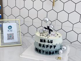 银色告白小熊·黑白灰三色渐变（英文名字备注）