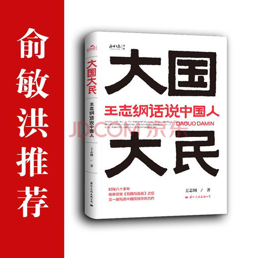 俞敏洪推荐 大国大民—王志纲话说中国人 读懂中国，读懂中国人，读懂中国社会运作的底层逻辑 商品图0